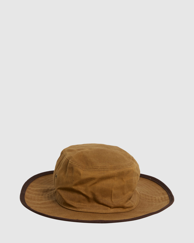 Mens Waxed Twill Big John Hat