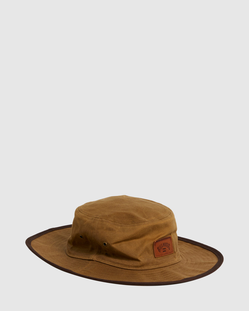 Mens Waxed Twill Big John Hat