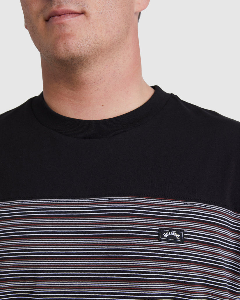 Mens Banded Die Cut T-Shirt