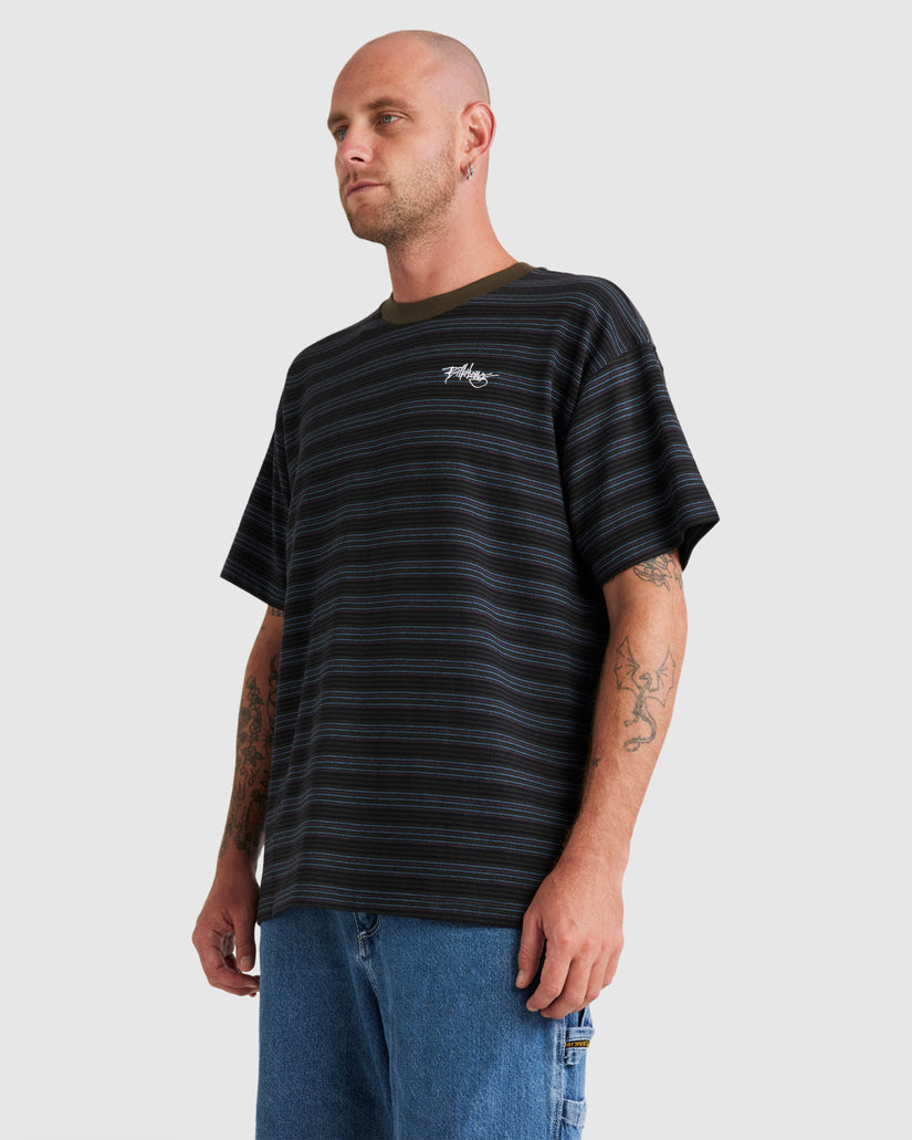 Mens Absense Stripe T-Shirt