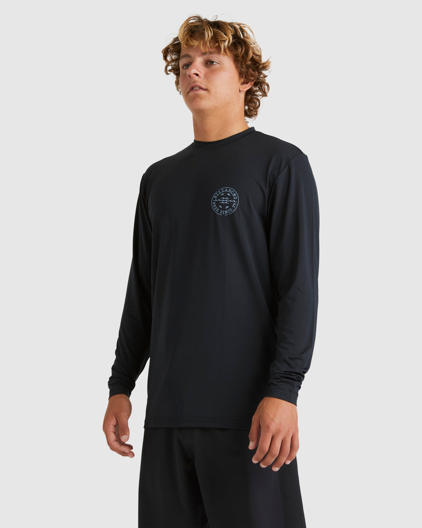 Mens Big Wave Daz Long Sleeve Rash Vest