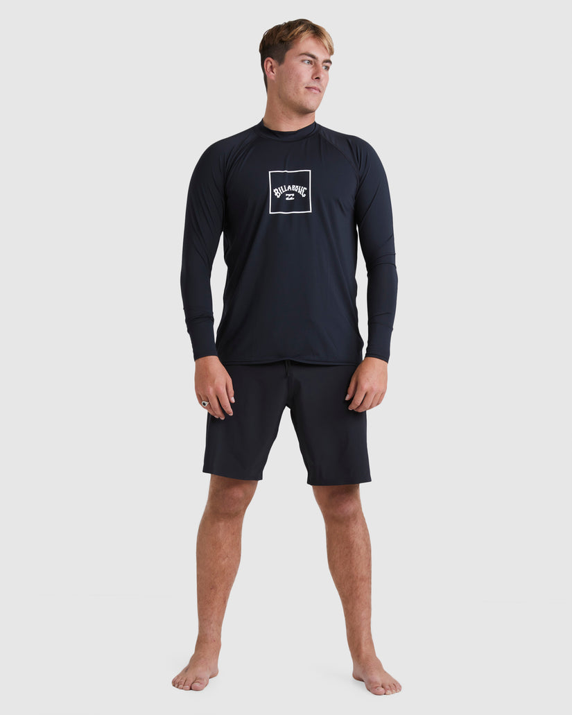 Mens Boxed Arch Rash Vest