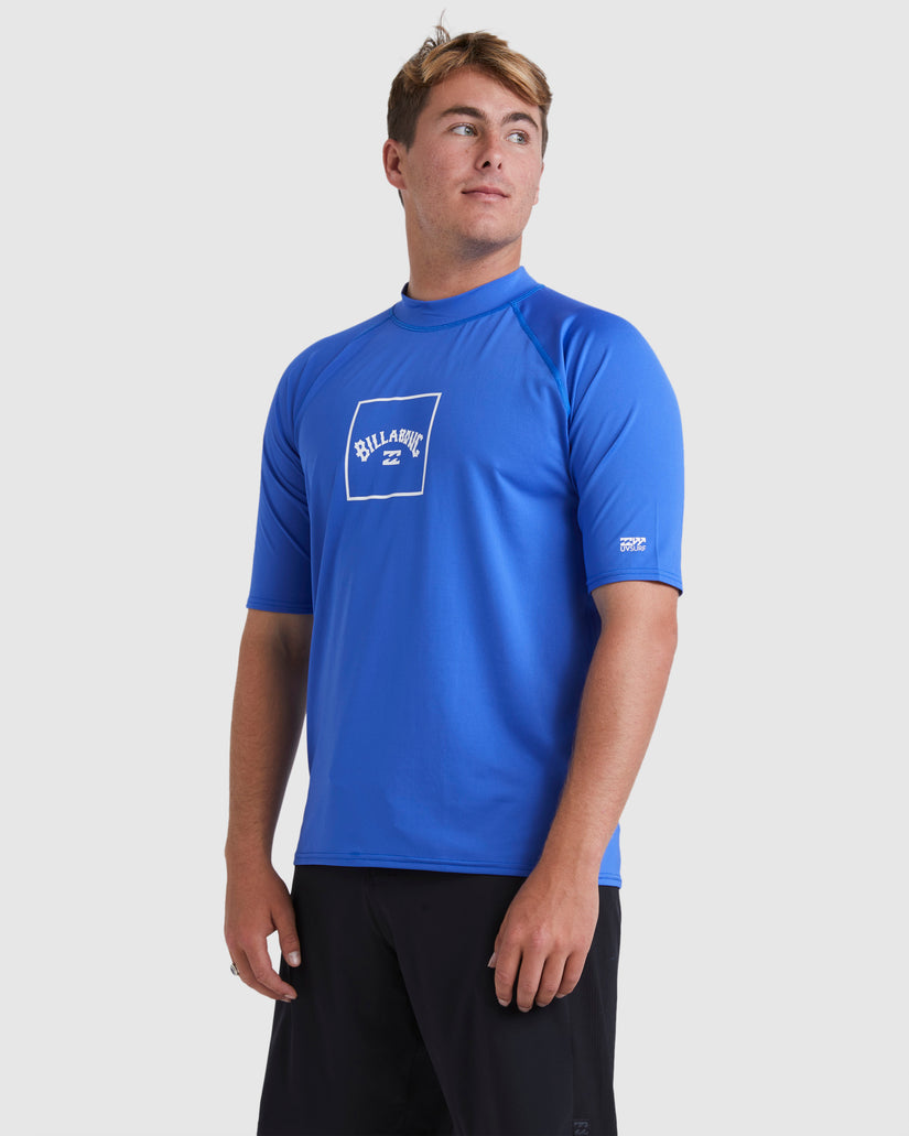 Mens Boxed Arch Rash Vest