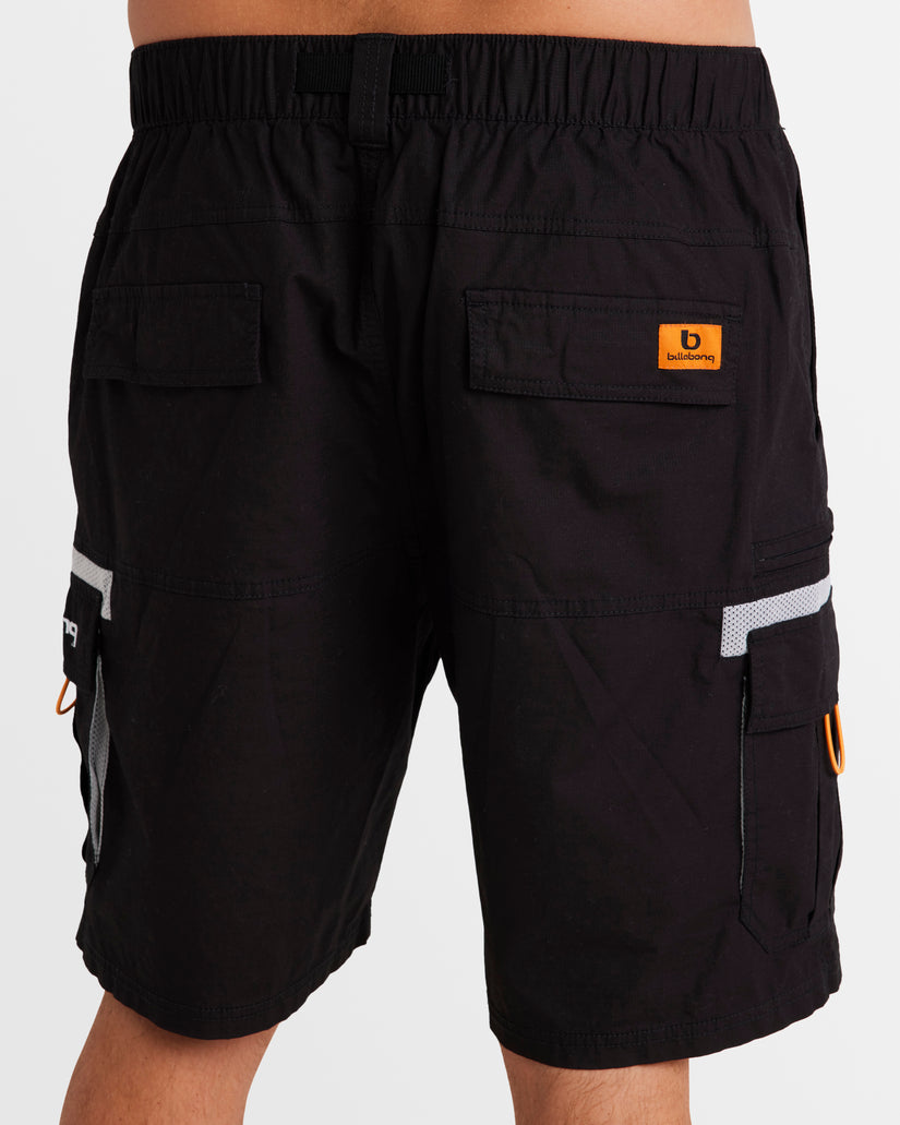 Mens Chrome Cargo Shorts