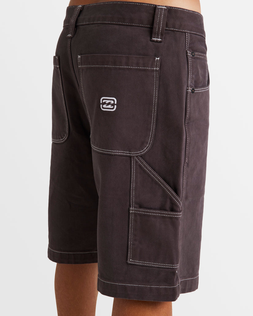 Mens Bad Dog Workwear Shorts