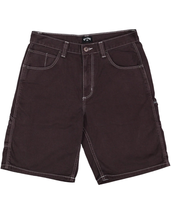 Mens Bad Dog Workwear Shorts