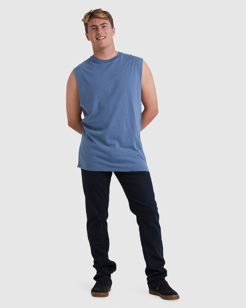 Mens Premium Wave Wash Tank Top