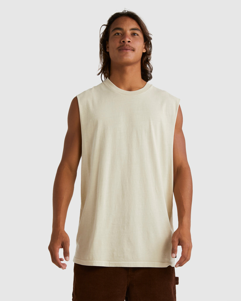 Mens Premium Wave Wash Tank Top