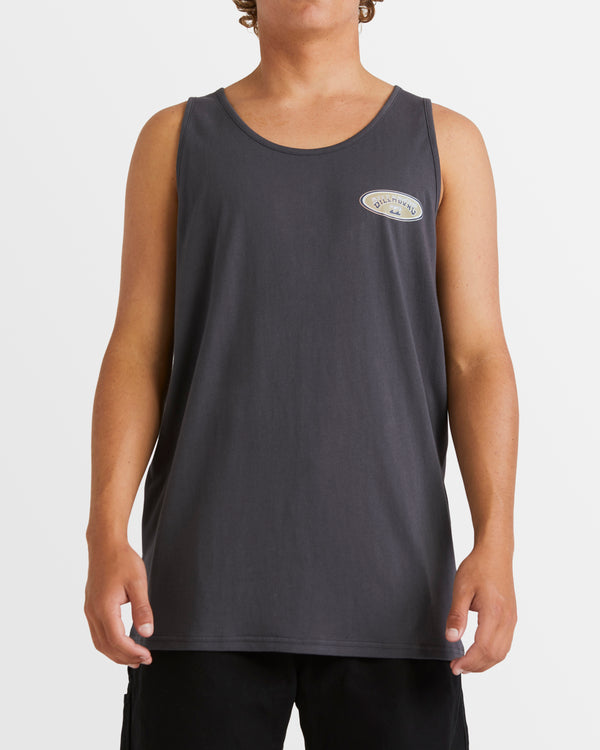 Mens Arch Wave Tank Top